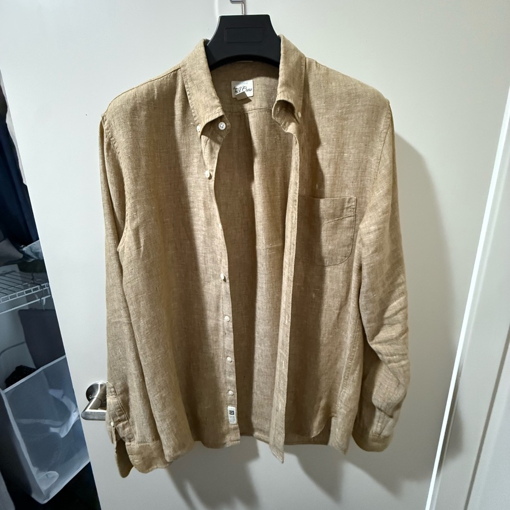 J. Crew Baird McNutt Irish Linen Shirt
